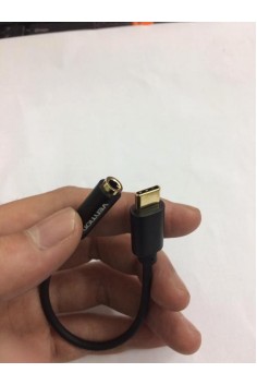 Cáp chuyển đổi Type-C to audio 3.5mm Vention BGCBA